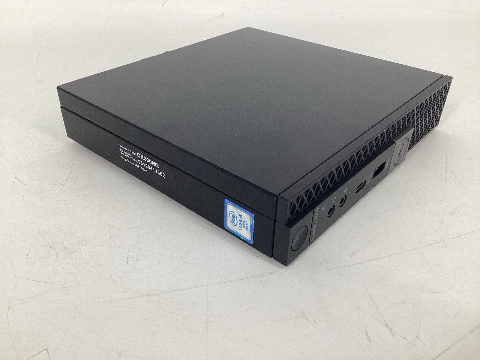 Dell OptiPlex 7050 MFF (i5-6500T @2.5GHz, 12GB RAM No SSD, No OS) No AC