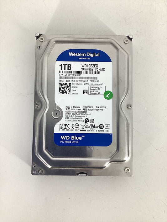 WD Caviar Blue 3.5” 1TB 64MB SATA HDD (WD10EZEX)