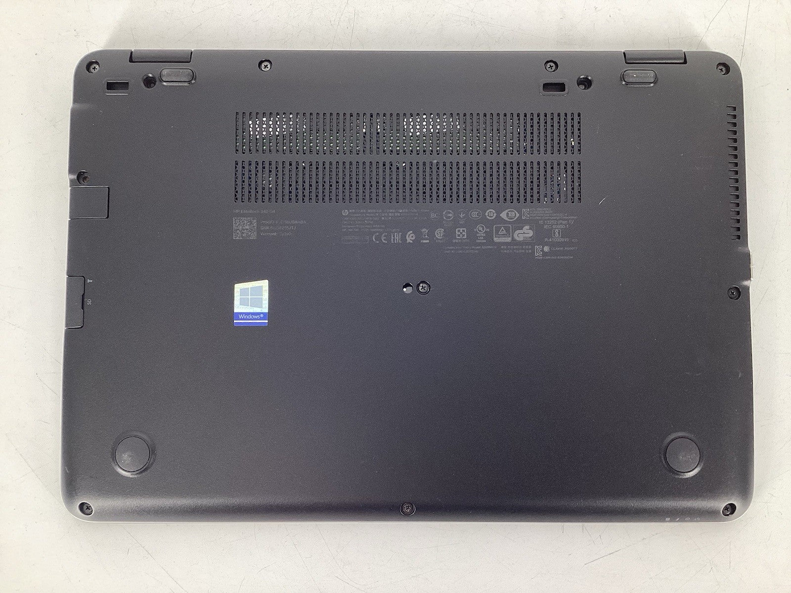 LOT OF 4 HP EliteBook 840 G4 14” (i7-7600U @2.8GHz, 8GB No SSD, No OS)  No AC