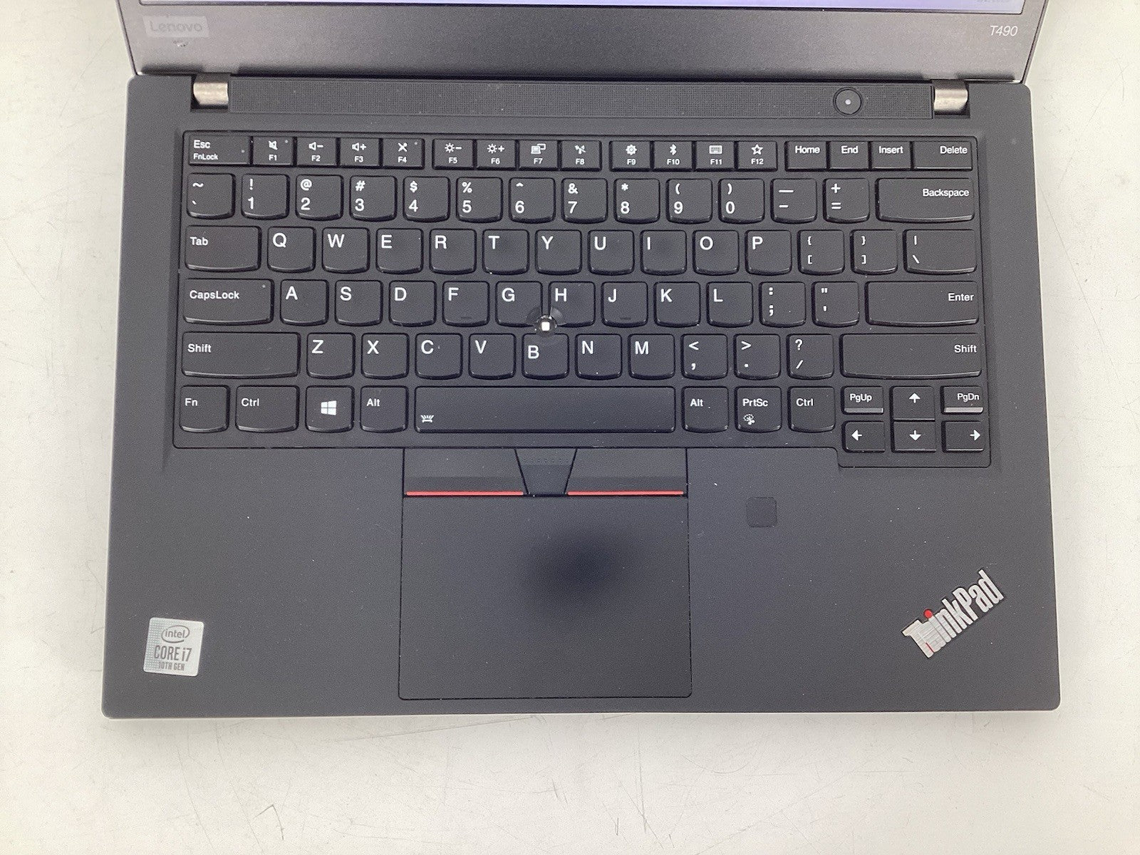 Lenovo ThinkPad T490 14" (Core i7-10510U 1.8GHz, 24GB 256GB SSD) Win11Pro No AC