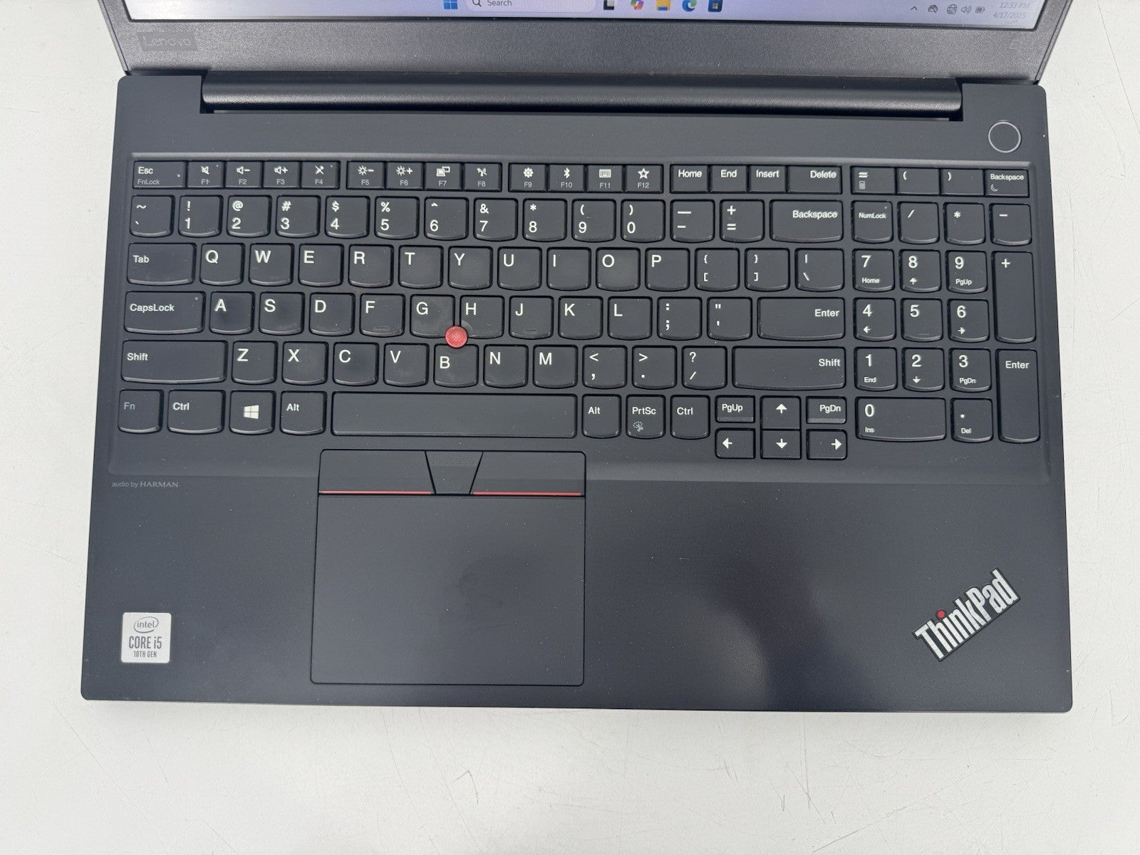 Lenovo ThinkPad E15 15" (i5-10210U @1.6GHz 16GB 256GB SSD) Win11Pro w/AC - Great