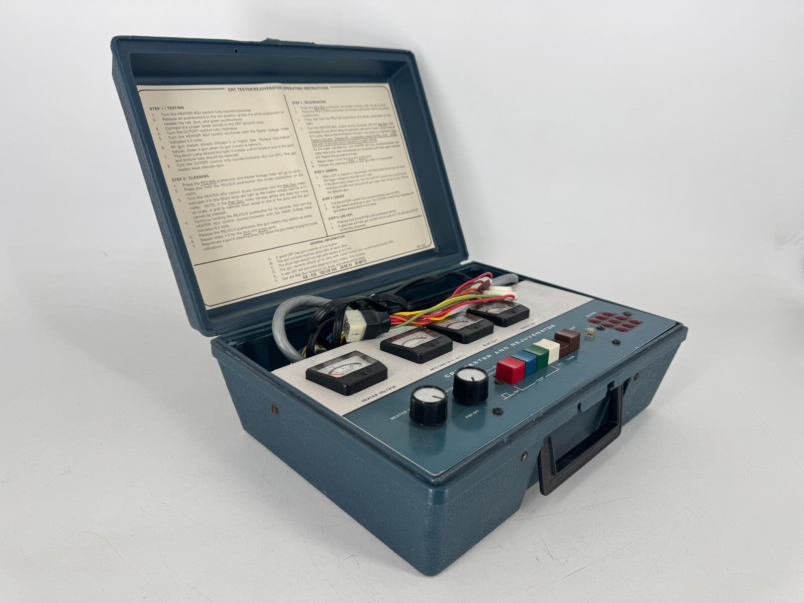 Heathkit Heath Schlumberger  CRT Tester and Rejuvenator Model ST-5230 *Untested
