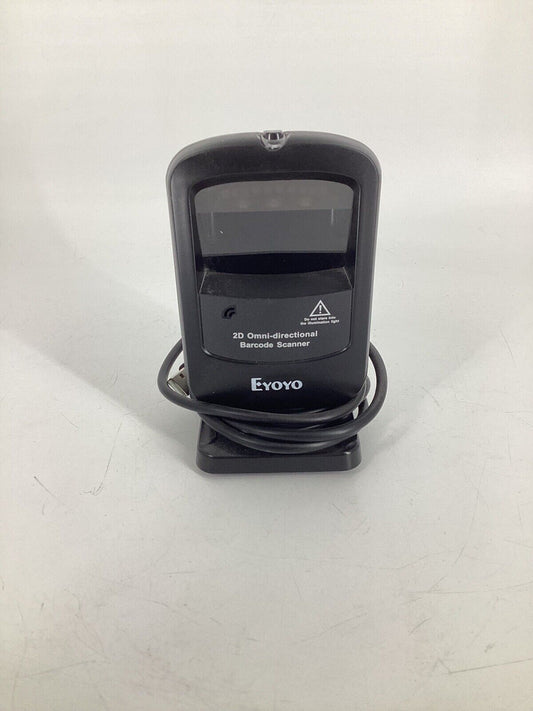 LOT OF 7 Eyoyo EY-2200C Desktop 2D Hands-Free USB Wired Barcode Scanner