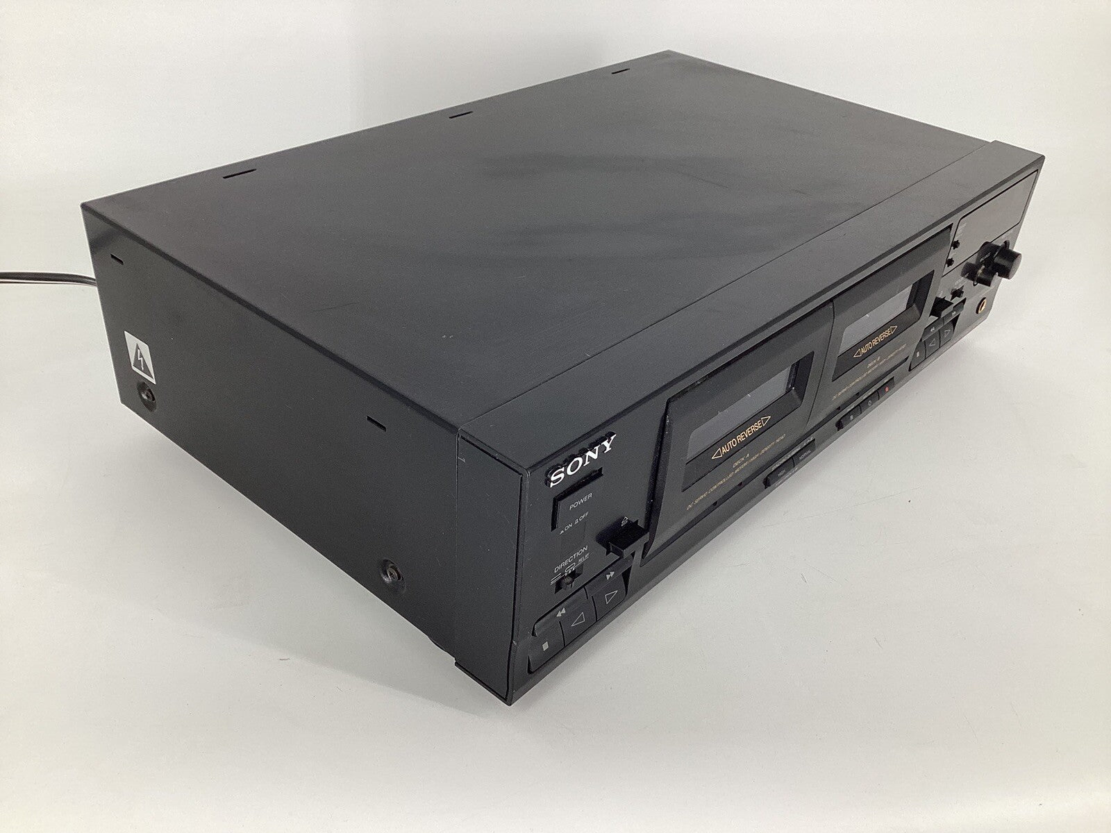 VINTAGE Sony TC-WR445  Dual Cassette Deck MADE IN JAPAN 