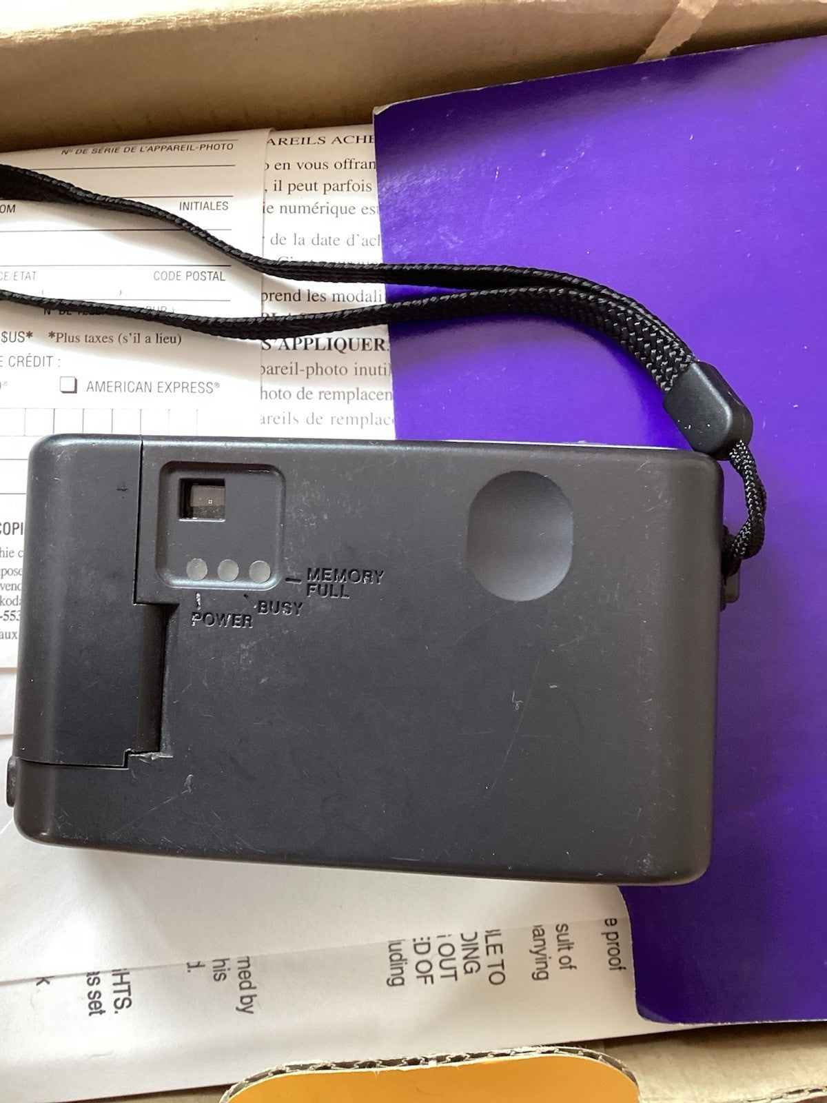 Kodak DC DC20 0.2 MP Digital Camera - Silver