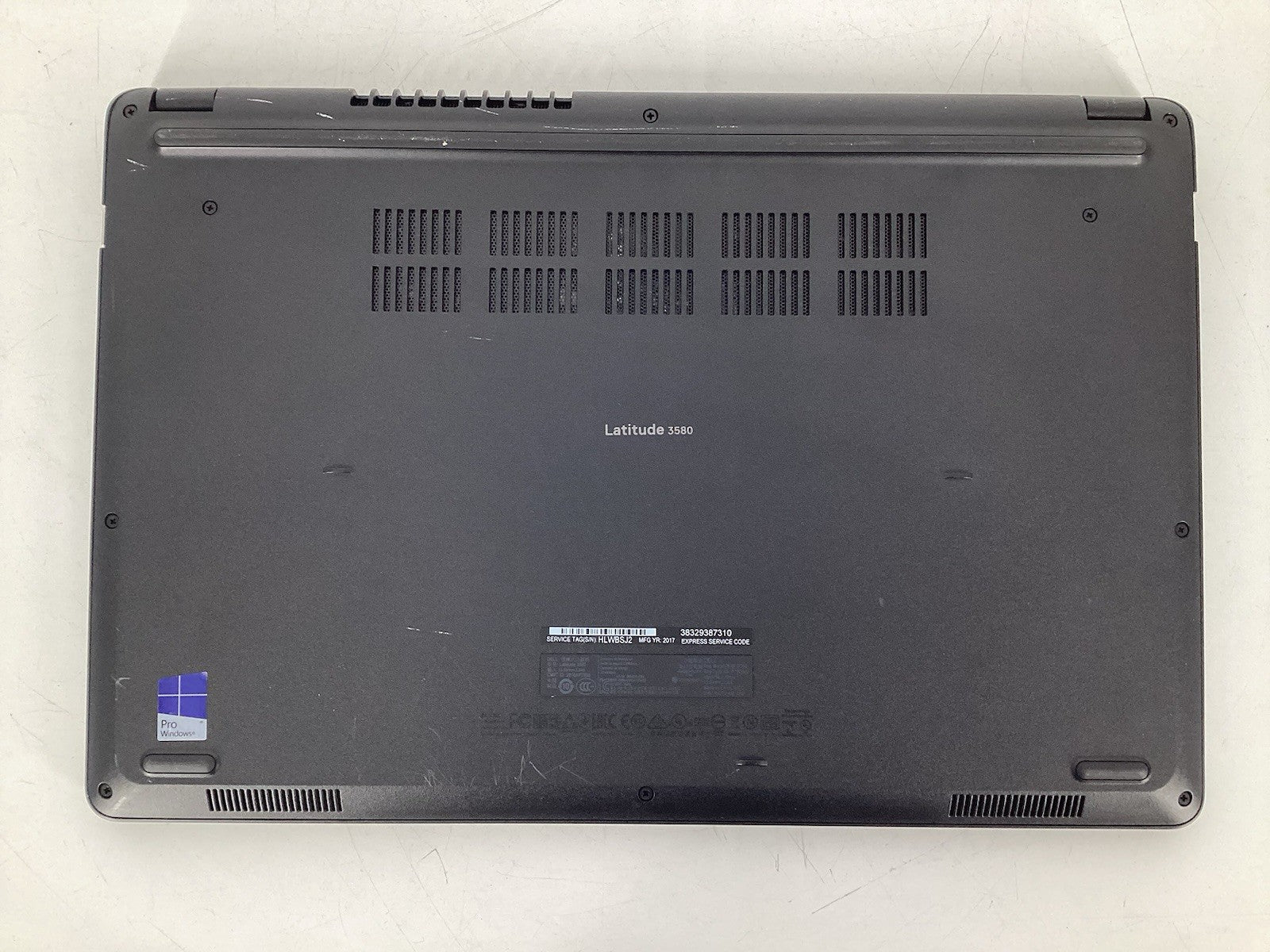 Dell Latitude 3580 15.6" (i3-7100U @2.40GHz, 4GB RAM, No SSD No OS) No AC
