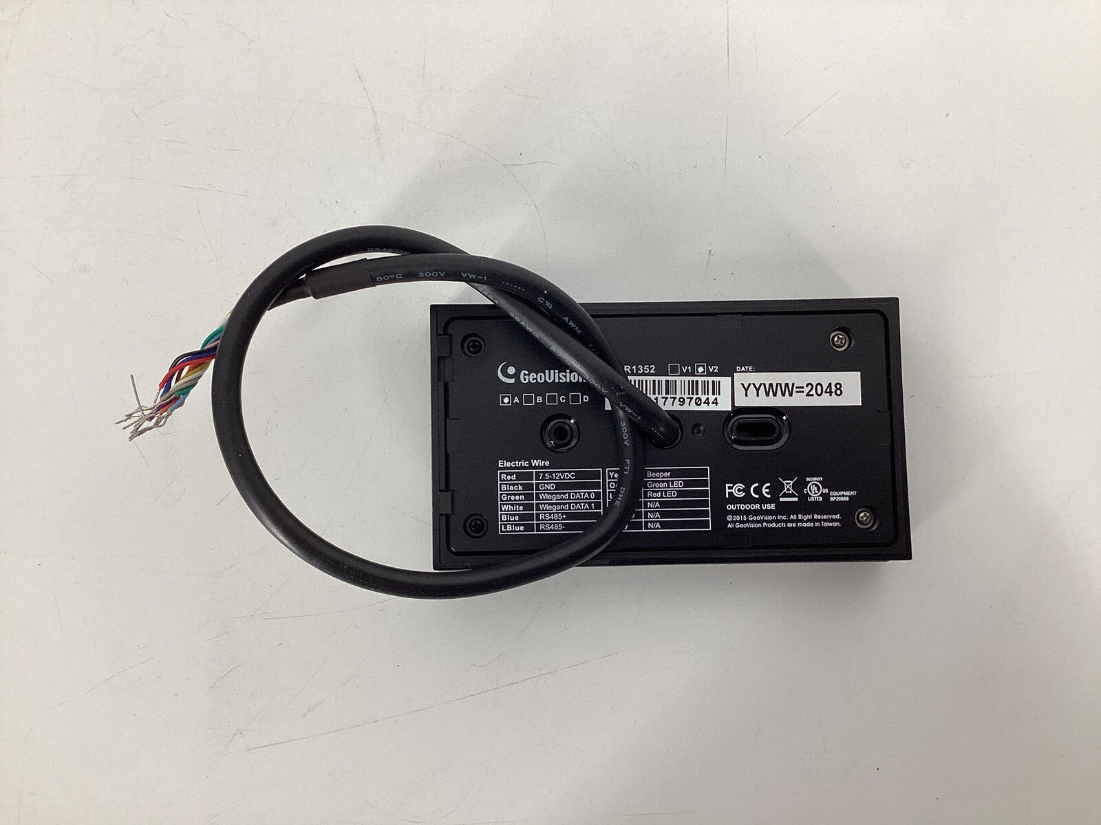 Geovision GV-R1352 Card Reader - GV-R1352 v200