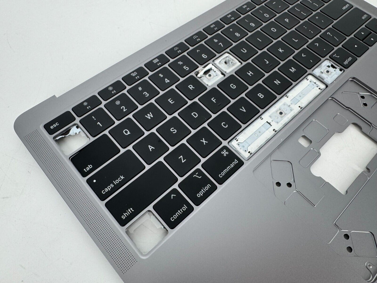 LOT OF 40 Apple Macbook Air 13" A1932 2018-2019 Keyboard Assembly, Gray *Read