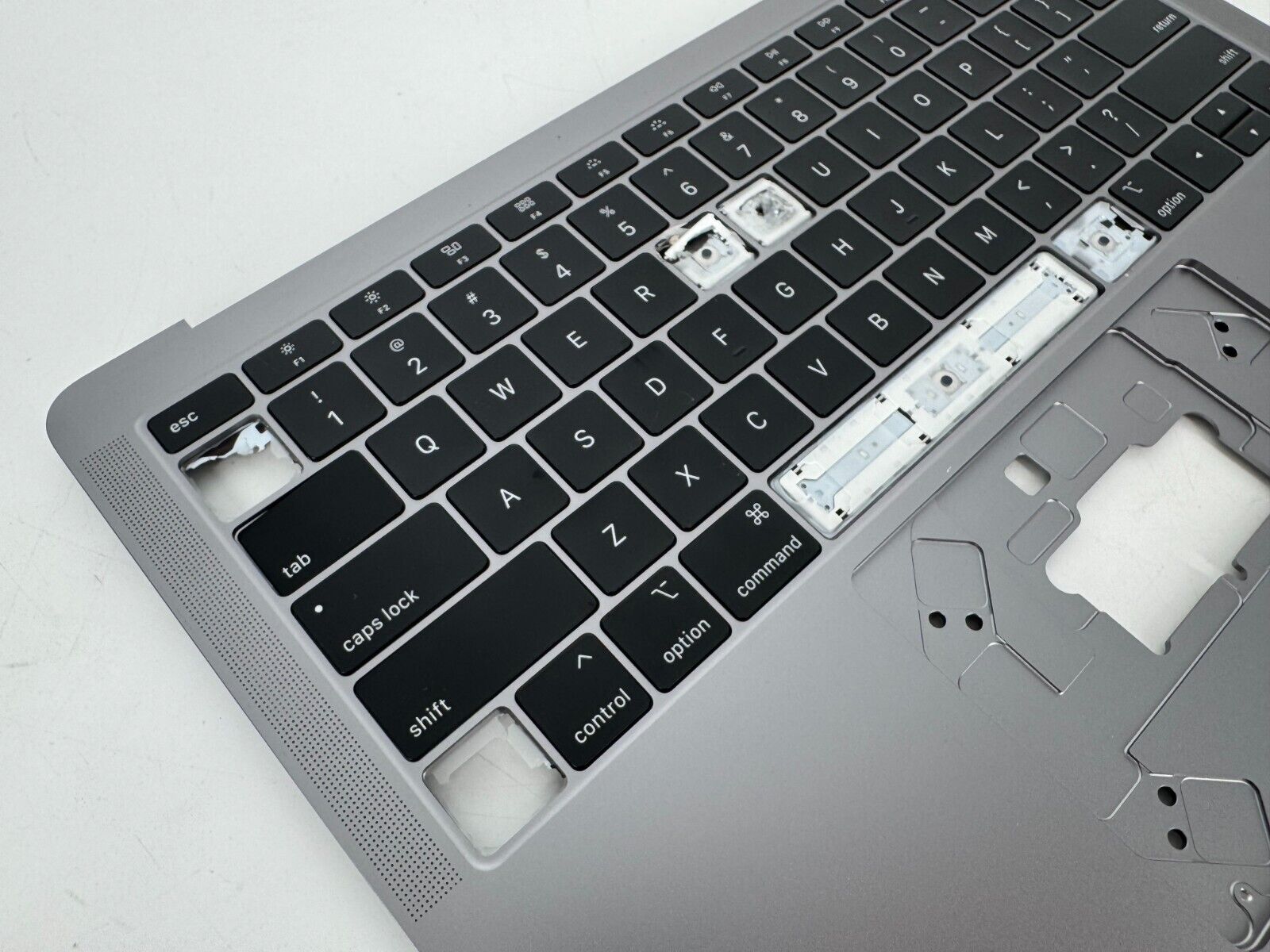 LOT OF 40 Apple Macbook Air 13" A1932 2018-2019 Keyboard Assembly, Gray *Read