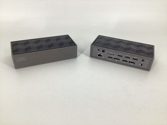LOT OF 2 Targus Dock 190 USB-C Universal DV4K Docking Station No power adapter