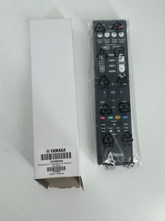 Yamaha RAV574 VDM8690 Remote New In Box