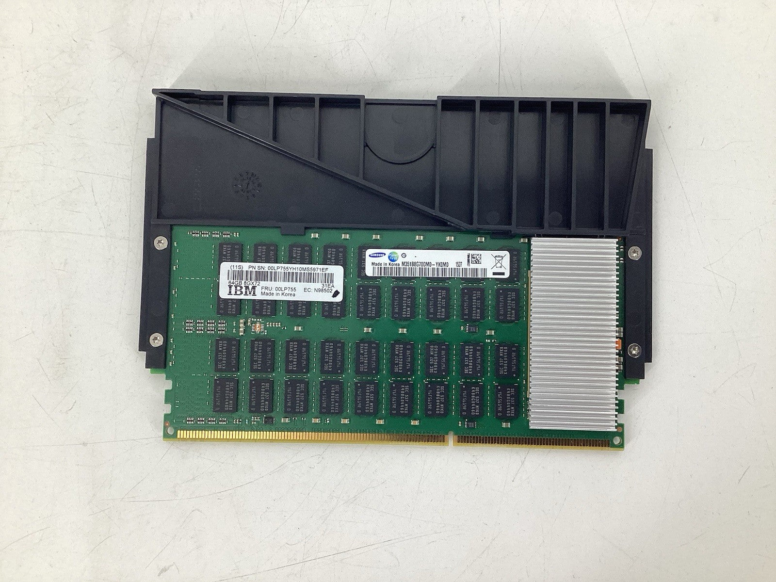 LOT OF 12 00LP755 64GB 8GX72 IBM RAM *Untested