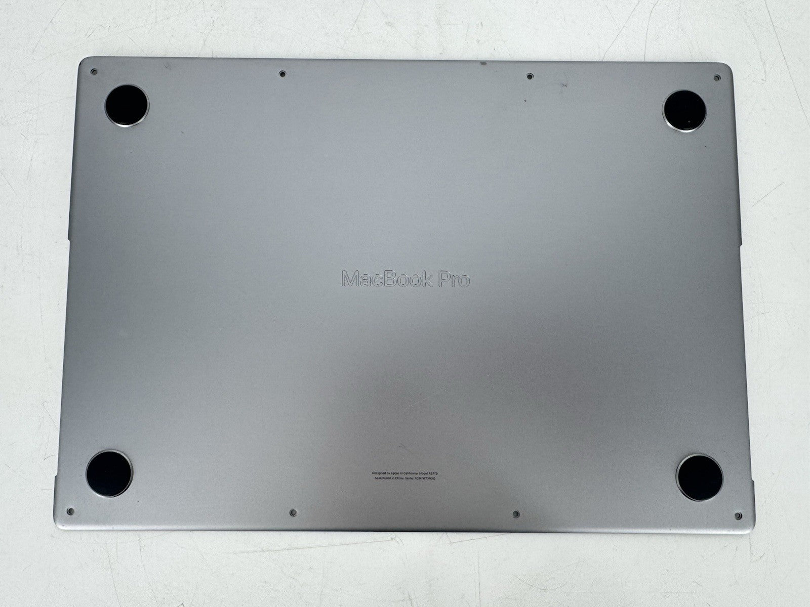Genuine Apple MacBook Pro 14" Bottom Case Space Gray A2779
