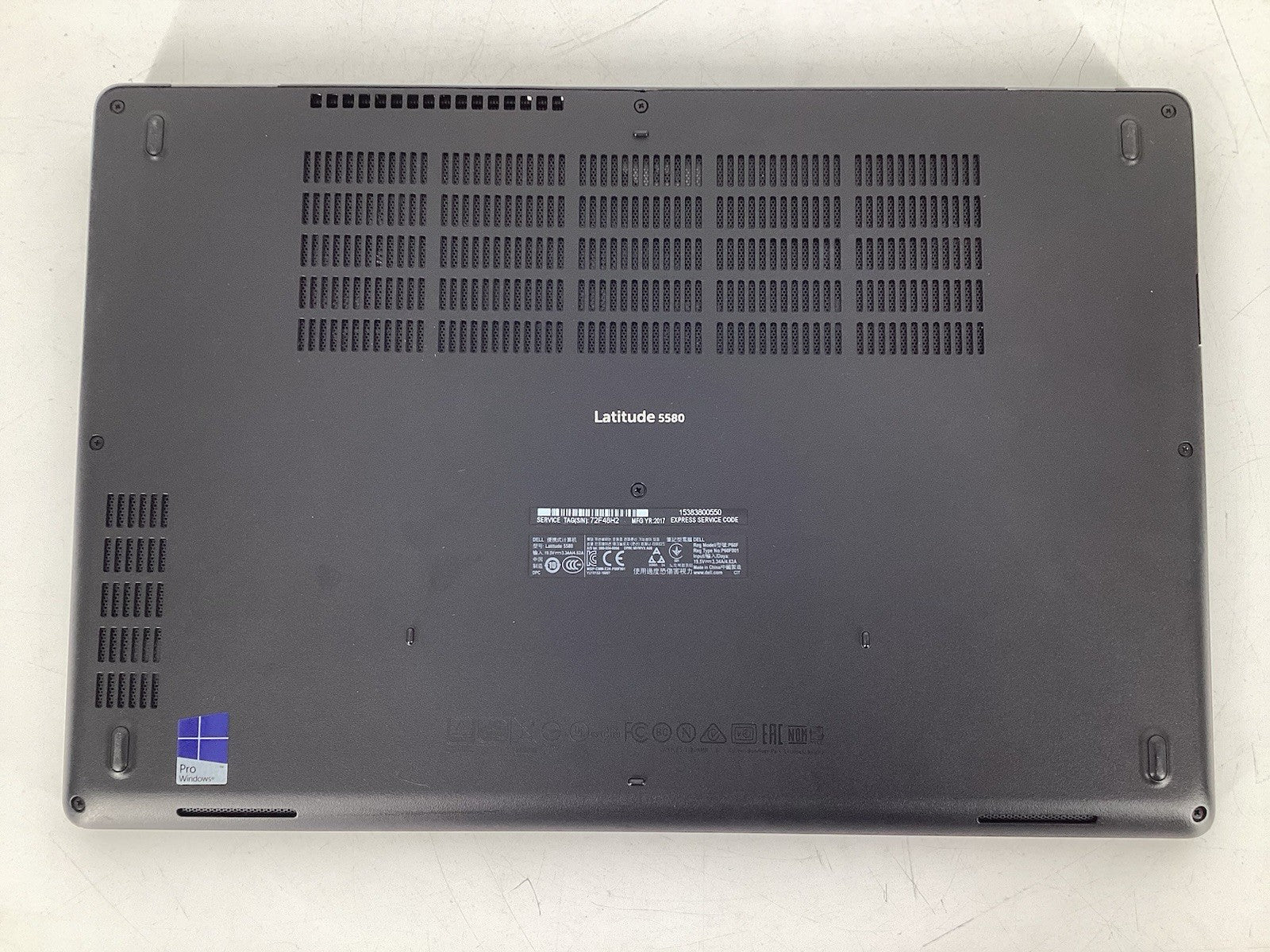 Dell Latitude 5580 15.6" (i5-6440HQ @2.6GHz 8GB No SSD, No OS) No AC