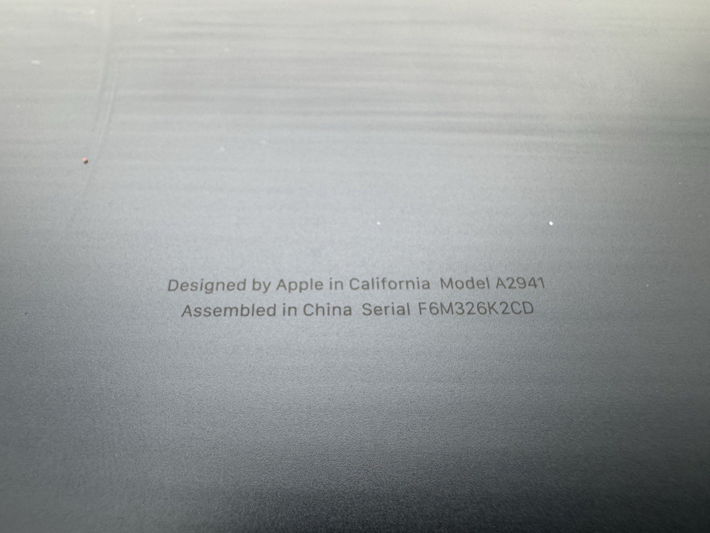 OEM APPLE MACBOOK AIR A2941 BOTTOM BASE COVER MIDNIGHT BLUE 613-25715-A