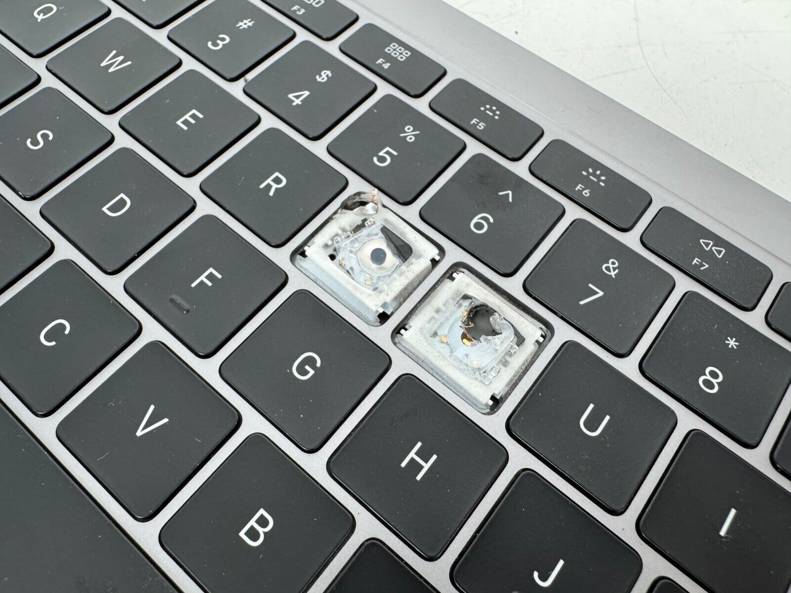 LOT OF 40 Apple Macbook Air 13" A1932 2018-2019 Keyboard Assembly, Gray *Read