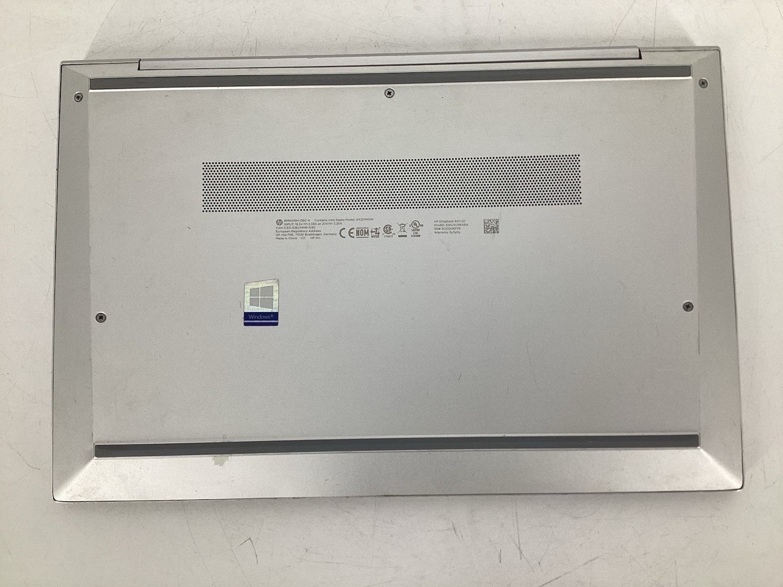 HP Elitebook 840 G7 14" (Core i7-10610U, 8GB 256GB SSD) Win11Pro No AC A-Grade