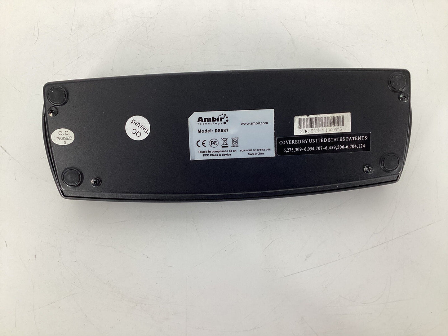 LOT OF 4 Ambir Technology ImageScan Pass-Through Scanner DS687  *read