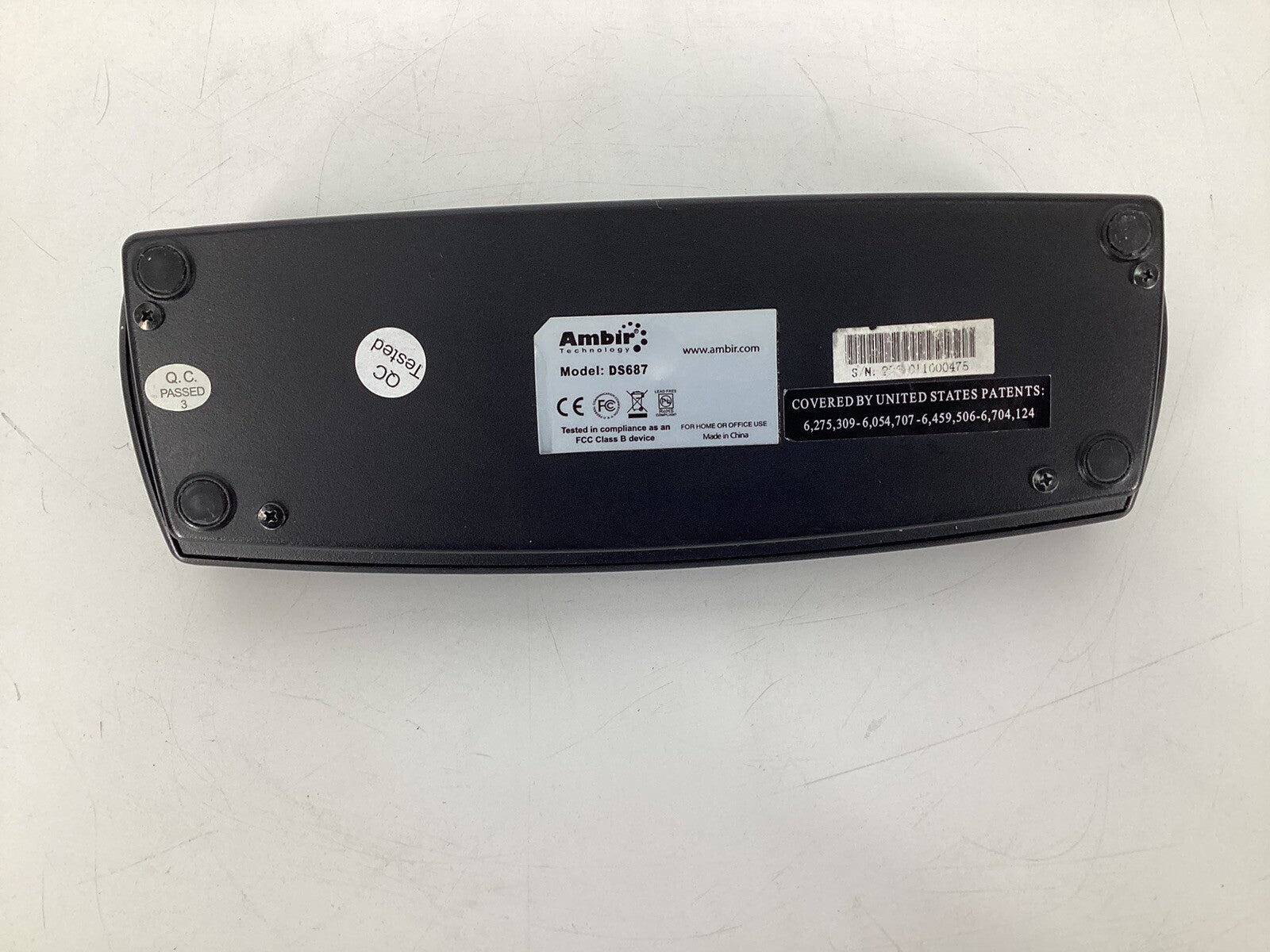 LOT OF 4 Ambir Technology ImageScan Pass-Through Scanner DS687  *read