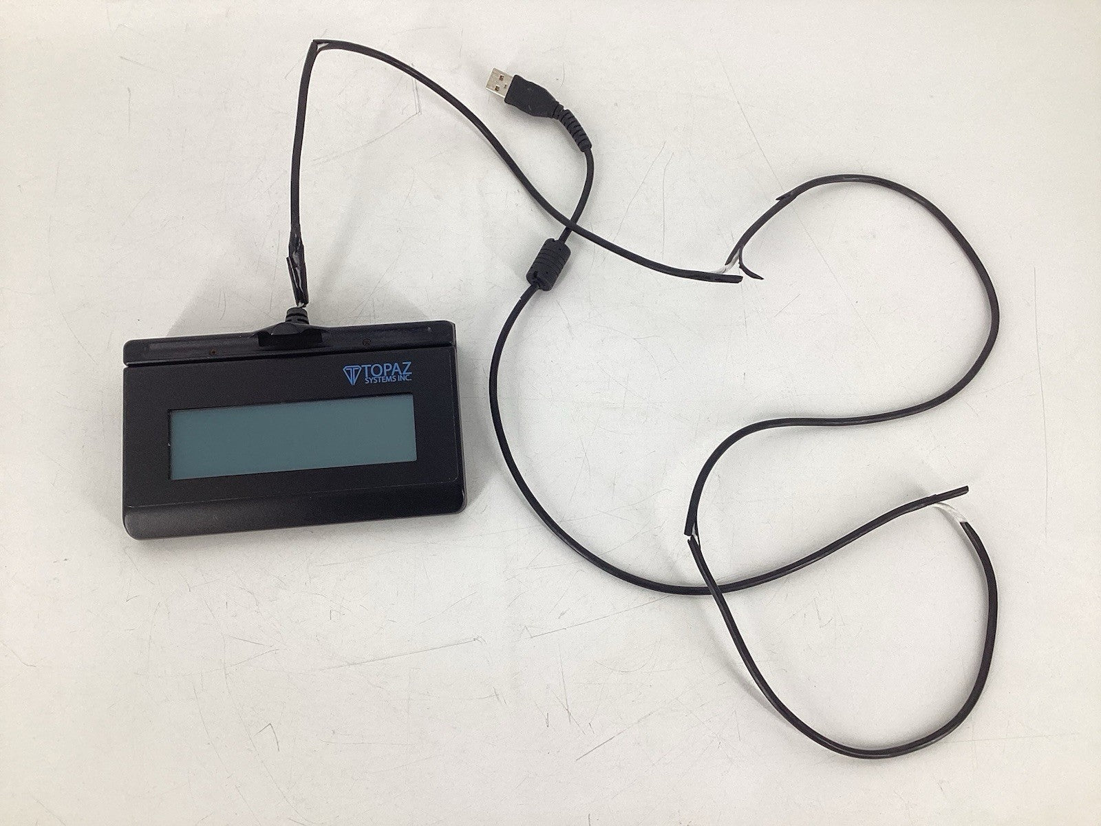 Topaz T-LBK462-HSB-R SignatureGem 1x5 LCD Backlit Electronic Signature Pad *Read