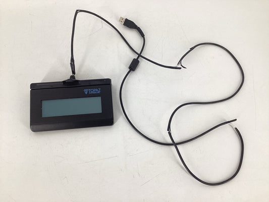 Topaz T-LBK462-HSB-R SignatureGem 1x5 LCD Backlit Electronic Signature Pad *Read