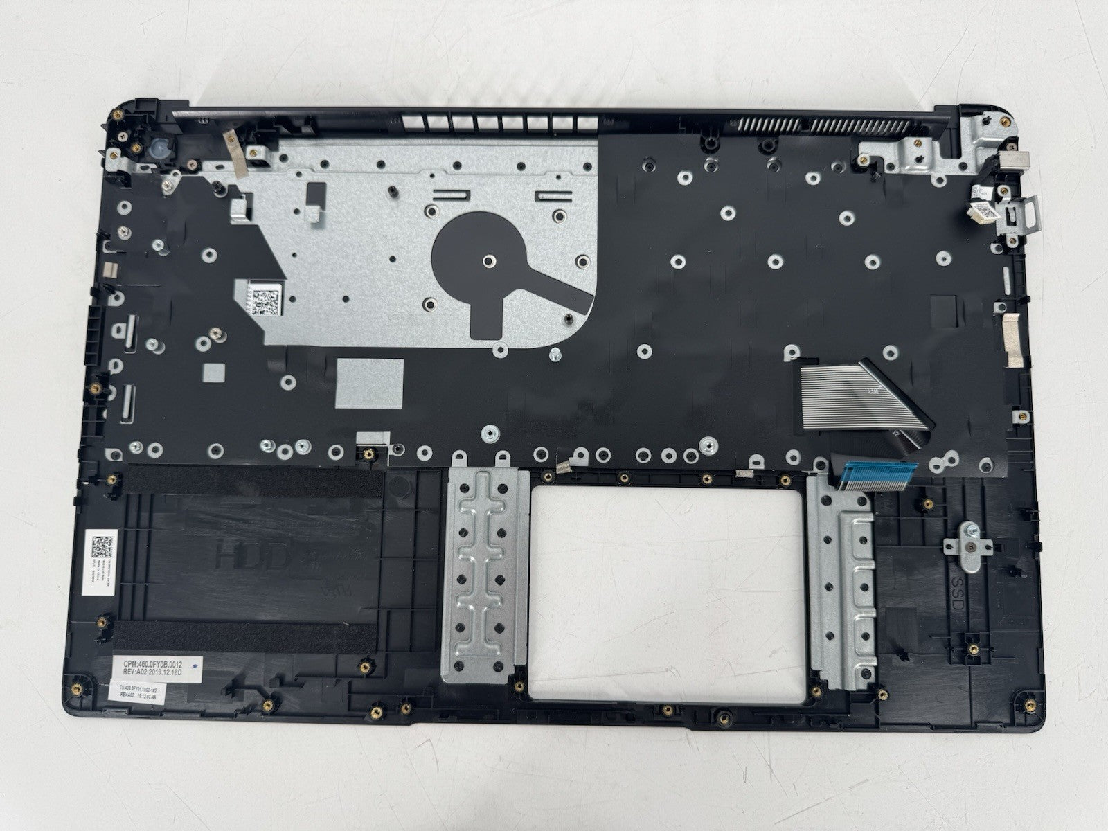 Genuine Palmrest Upper Case US Backlit Keyboard For Dell Latitude 3500 0XPXMR