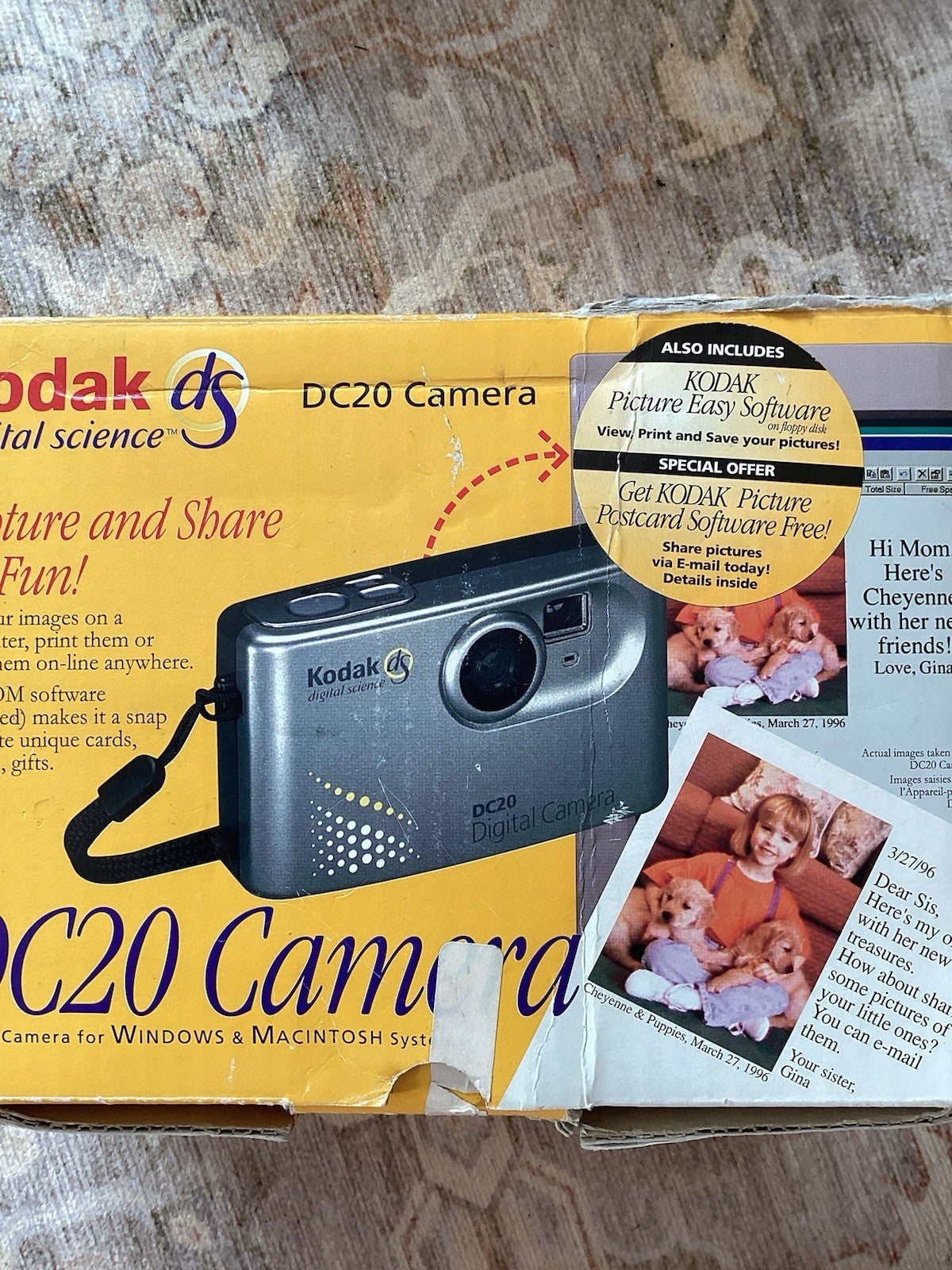 Kodak DC DC20 0.2 MP Digital Camera - Silver