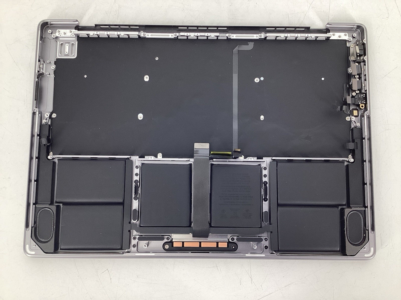 Genuine MacBook Pro 14" A2779 M1 & M2 Palmrest w/ Keyboard Battery Speakers Gray
