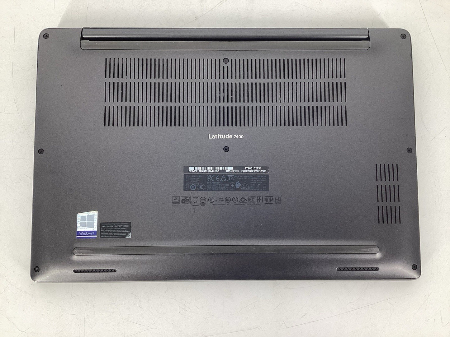 Dell Latitude 7400 14" (Core i7-8665U @1.9GHz 16GB 256GB SSD) Win11Pro PC No AC