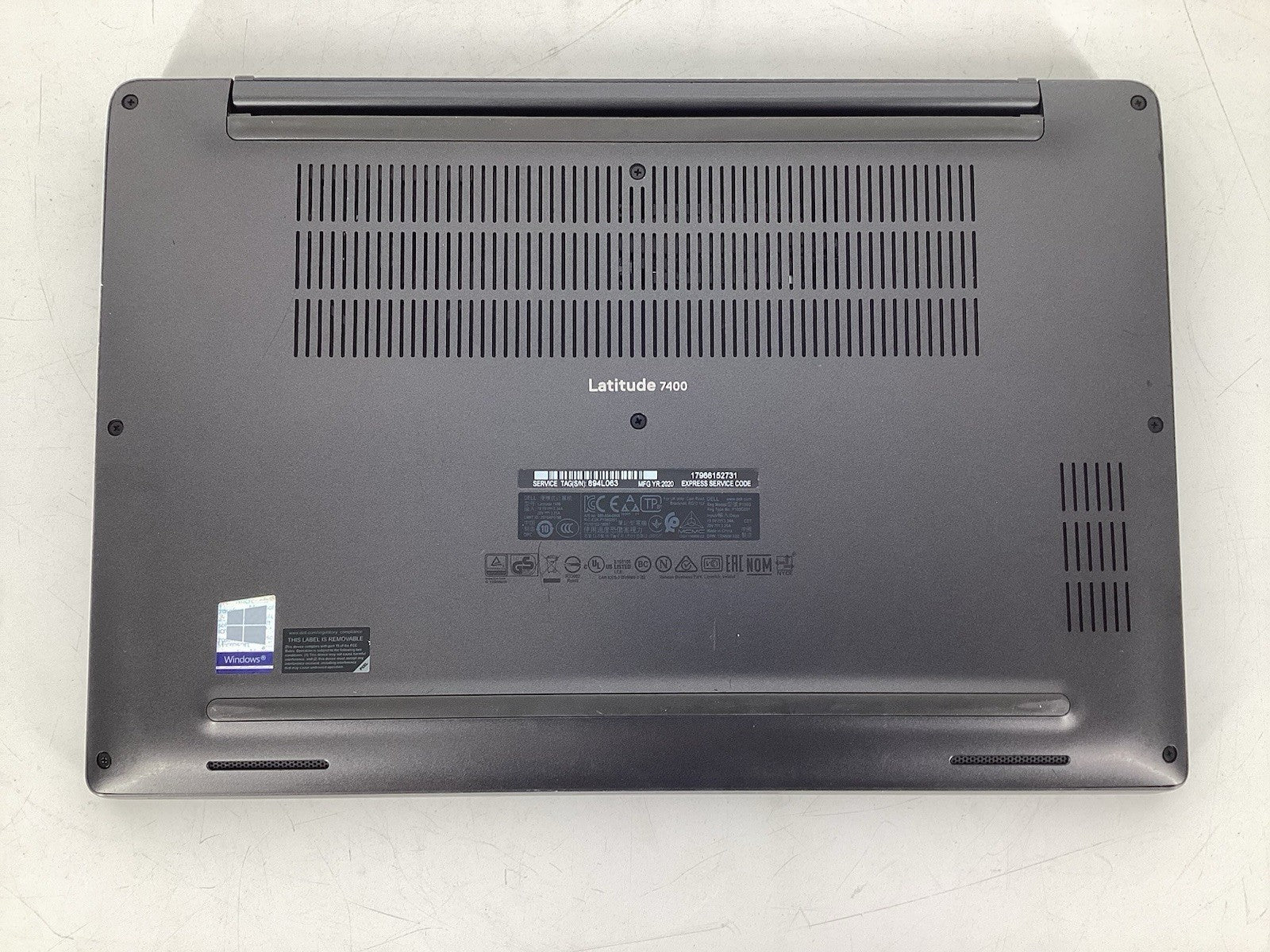 Dell Latitude 7400 14" (Core i7-8665U @1.9GHz 16GB 256GB SSD) Win11Pro PC No AC