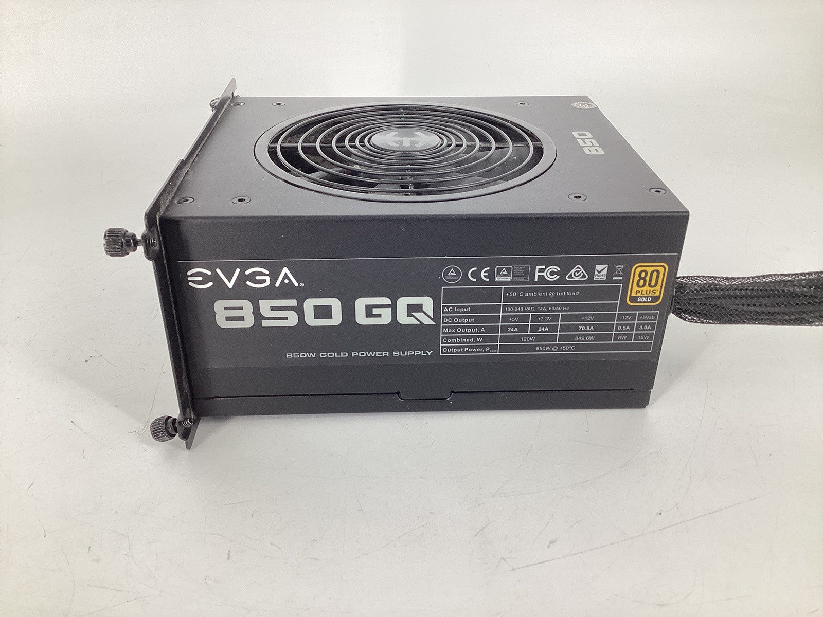 EVGA 850W 80+ Gold GQ 210-GQ-0850-V1 Semi Modular EVGA Power Supply