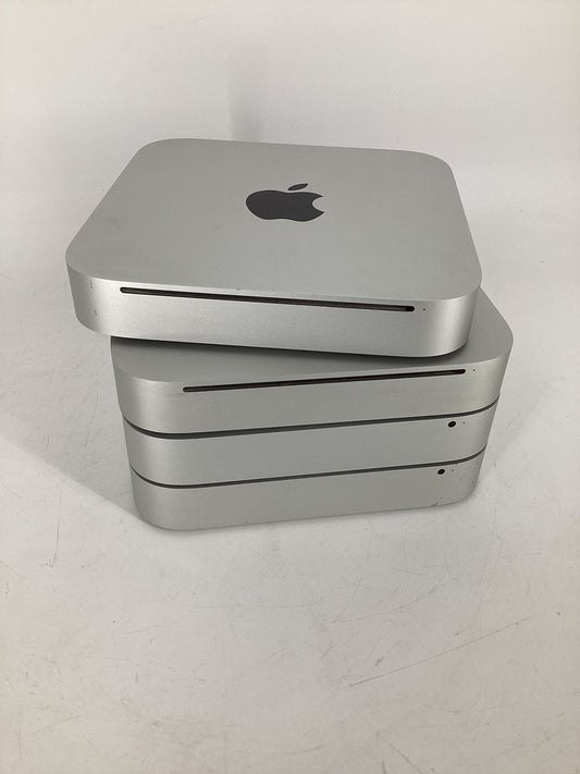 LOT OF 4 Mac Mini A1347 Silver External Case Excellent Condition  w/Power Supply