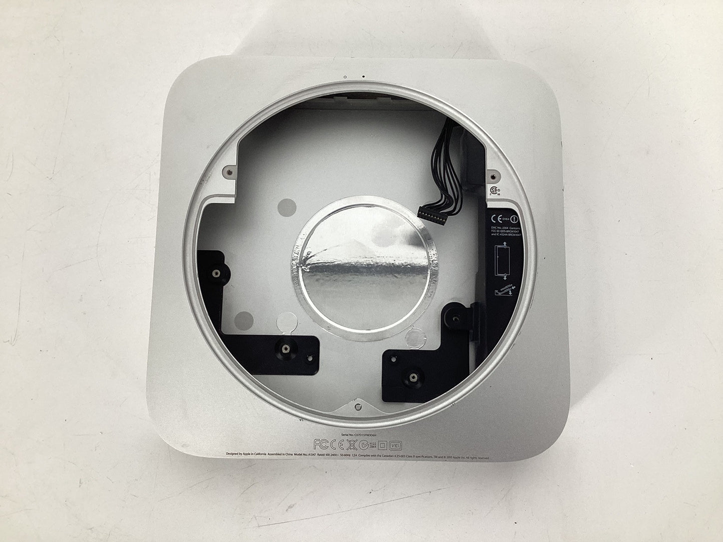 LOT OF 4 Mac Mini A1347 Silver External Case Excellent Condition  w/Power Supply