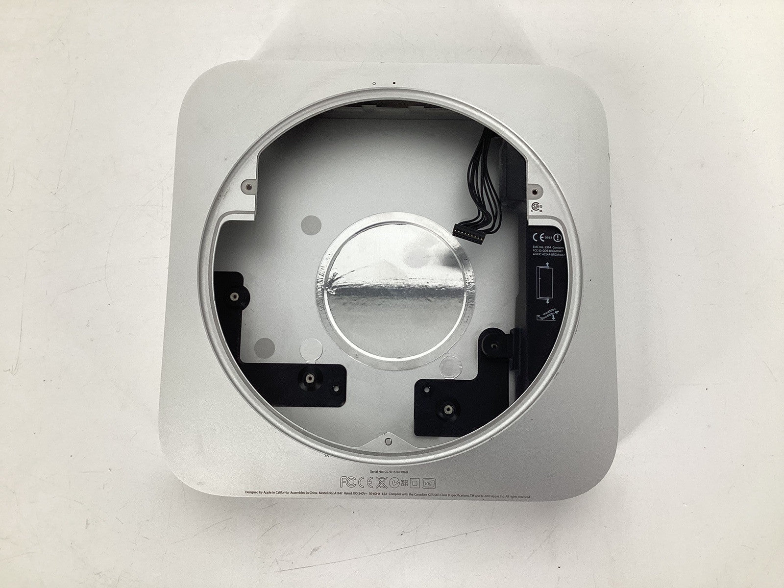 LOT OF 4 Mac Mini A1347 Silver External Case Excellent Condition  w/Power Supply
