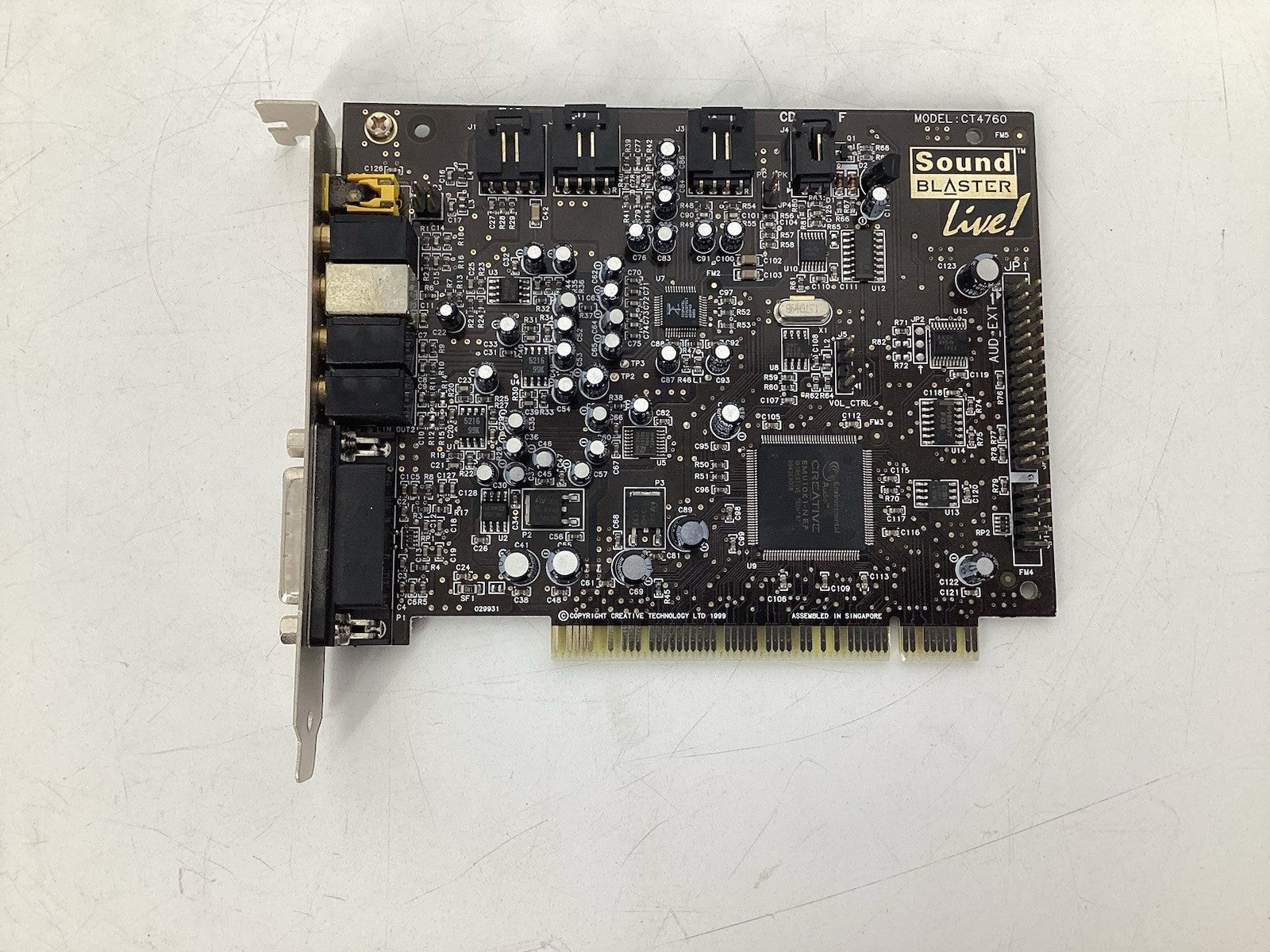 Creative Labs Sound Blaster Live! PCI Sound Card MODEL CT4760