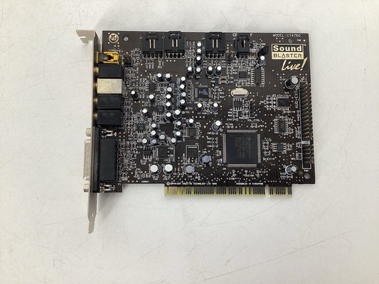 Creative Labs Sound Blaster Live! PCI Sound Card MODEL CT4760