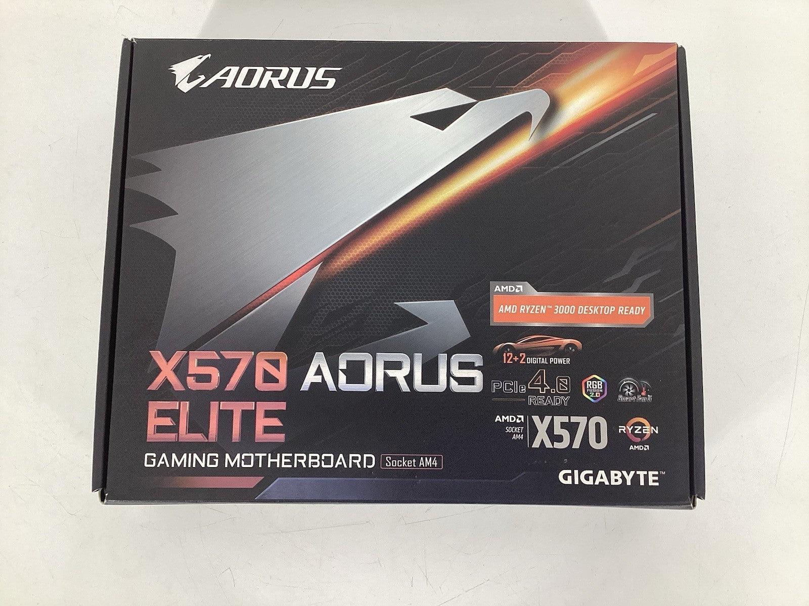 GIGABYTE X570 Aorus Elite AM4 ATX AMD Motherboard - Good
