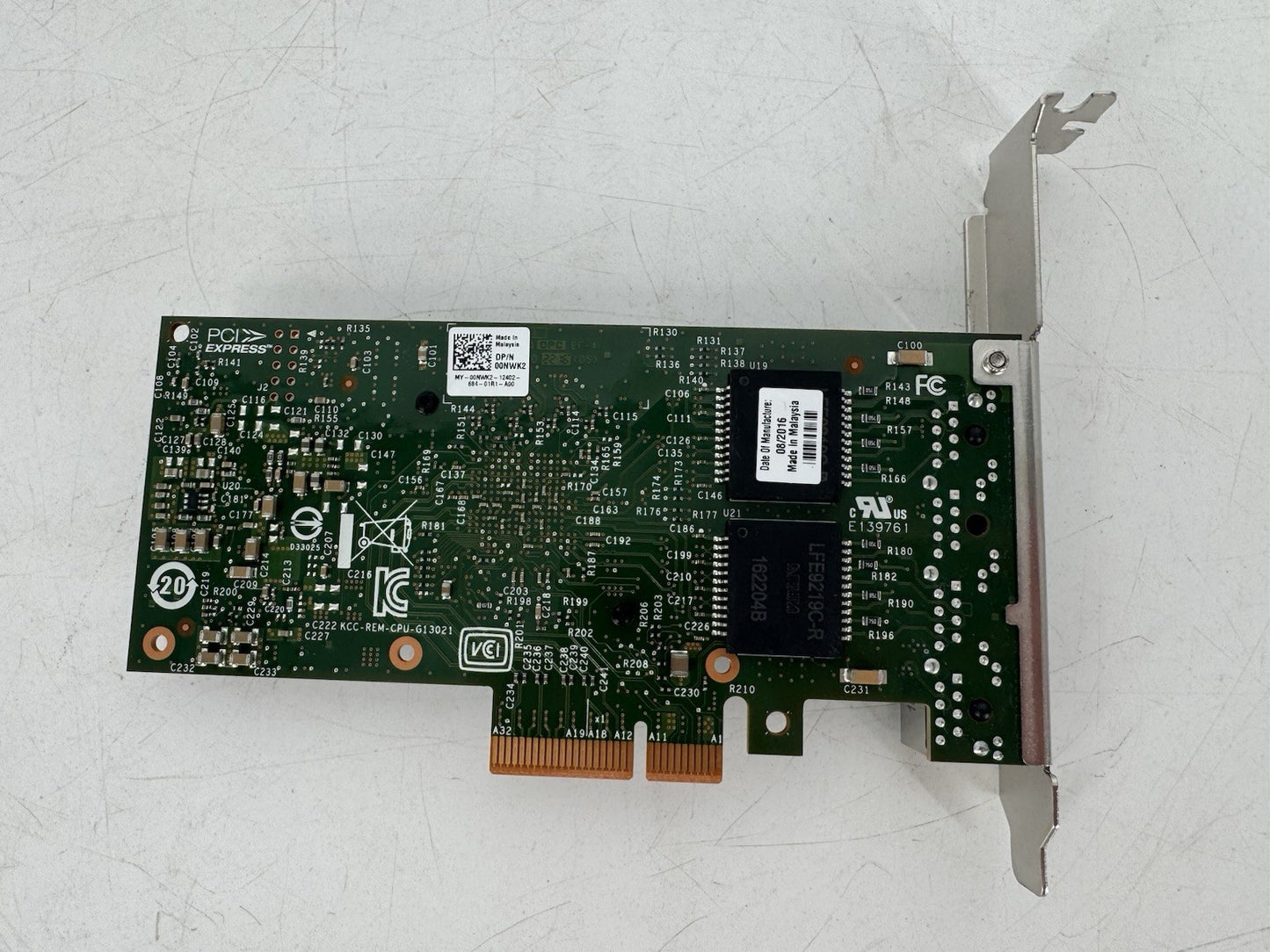 DELL INTEL 1350-T4 QUAD PORT ETHERNET SERVER ADAPTER CARD