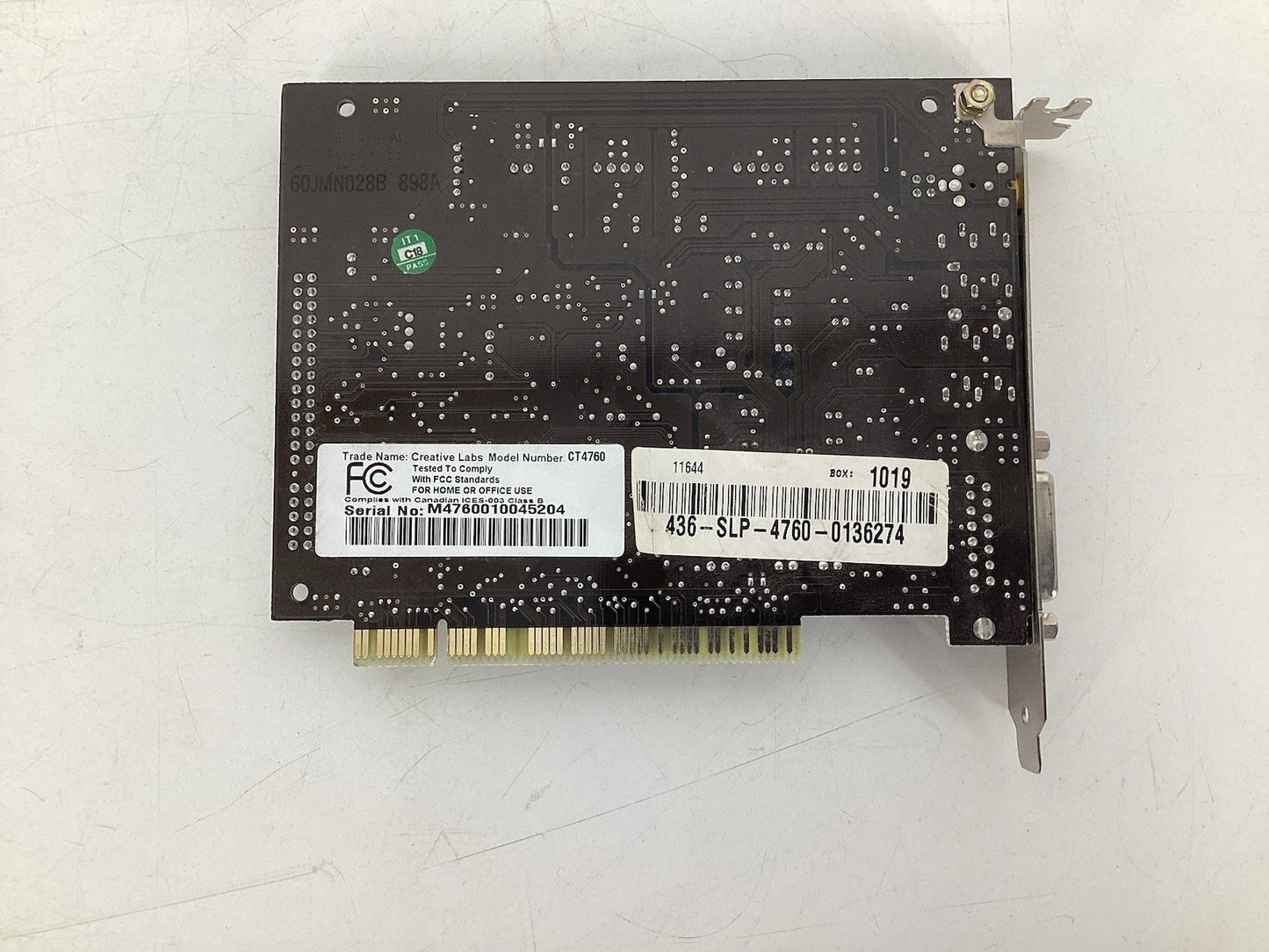 Creative Labs Sound Blaster Live! PCI Sound Card MODEL CT4760