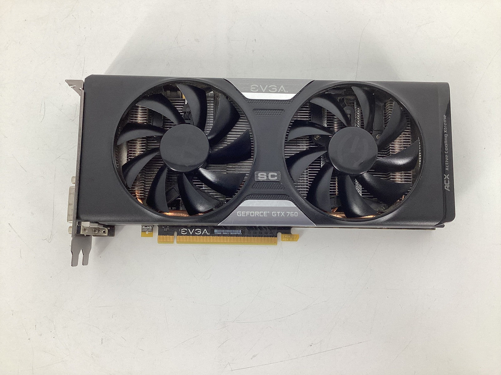 EVGA NVIDIA GeForce GTX 760 SC ACX Cooler 2GB GDDR5 02G-P4-3765-KR Graphics Card