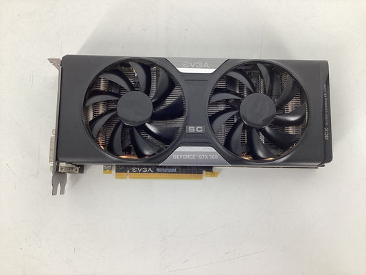 EVGA NVIDIA GeForce GTX 760 SC ACX Cooler 2GB GDDR5 02G-P4-3765-KR Graphics Card
