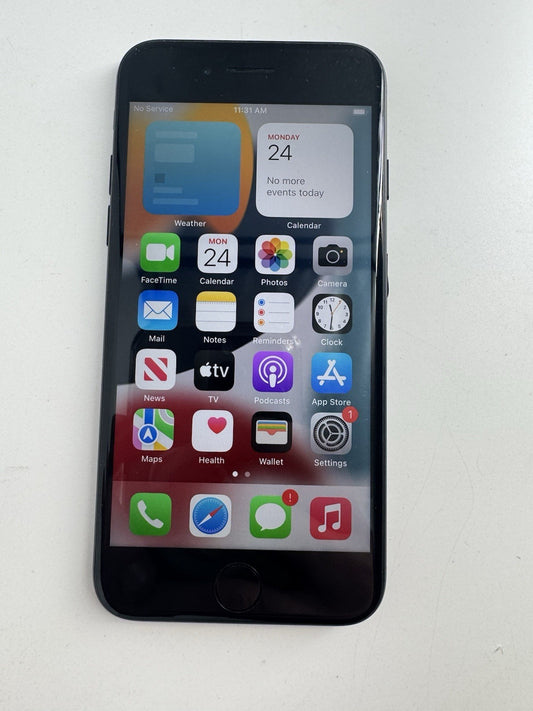 Apple iPhone 7 Black 32gb unlocked ATT Network Pre-Owned Condition